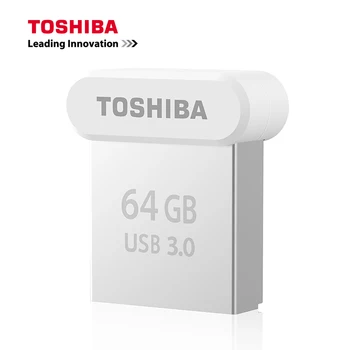 

TOSHIBA USB 3.0 Flash Drive 32GB Pen Drive 64GB Metal Mini NAND Flash Memory Stick 128GB 120MB/S U Disk 2017 NEW For automotive