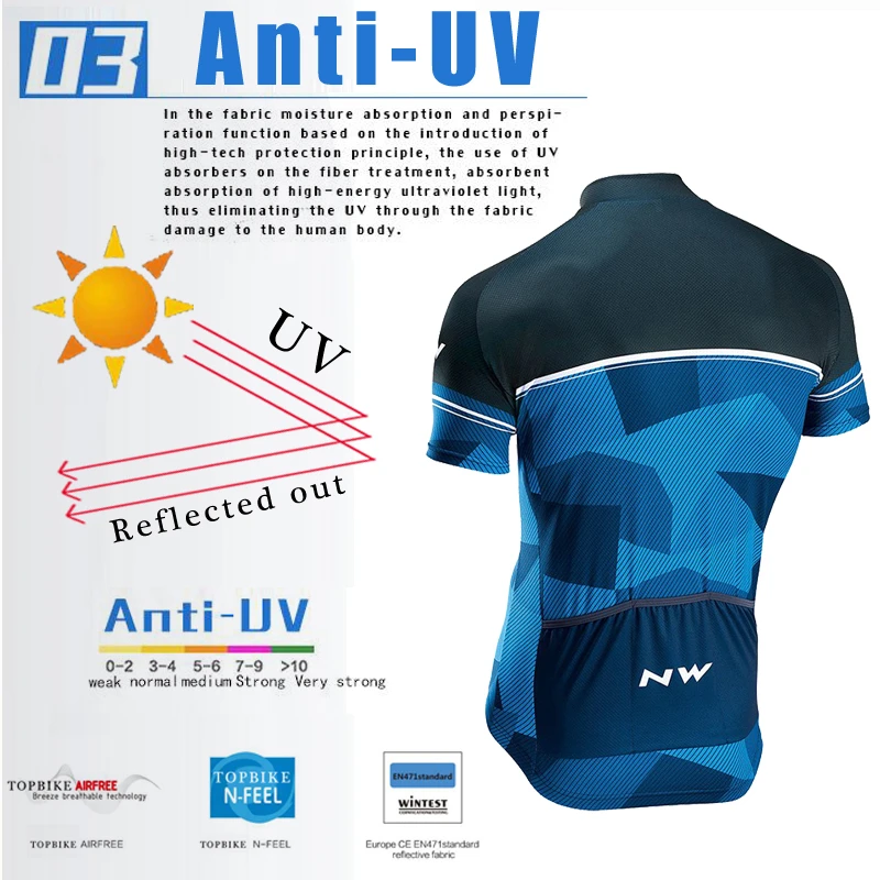 Велосипедная одежда Northwave Nw дышащая велосипедная для горного велосипеда Maillot Ropa