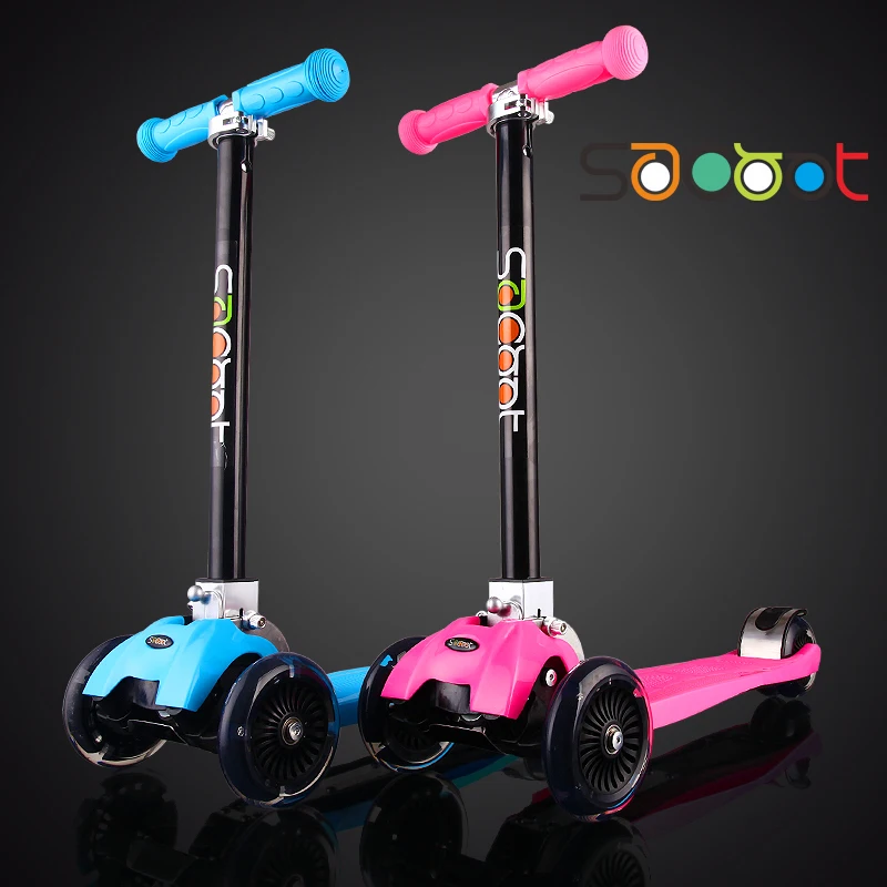 2017 Hot Products Sacoot 3-12-year-old children  skateboards folding safety and environmental protection kids three Tricycle
