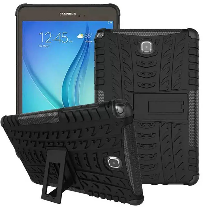 Для Samsung Tab A 8 0 SM T350 T355 P350 P355 &quotчехол для планшета Силиконовый ТПУ + ПК Kickstand двойная