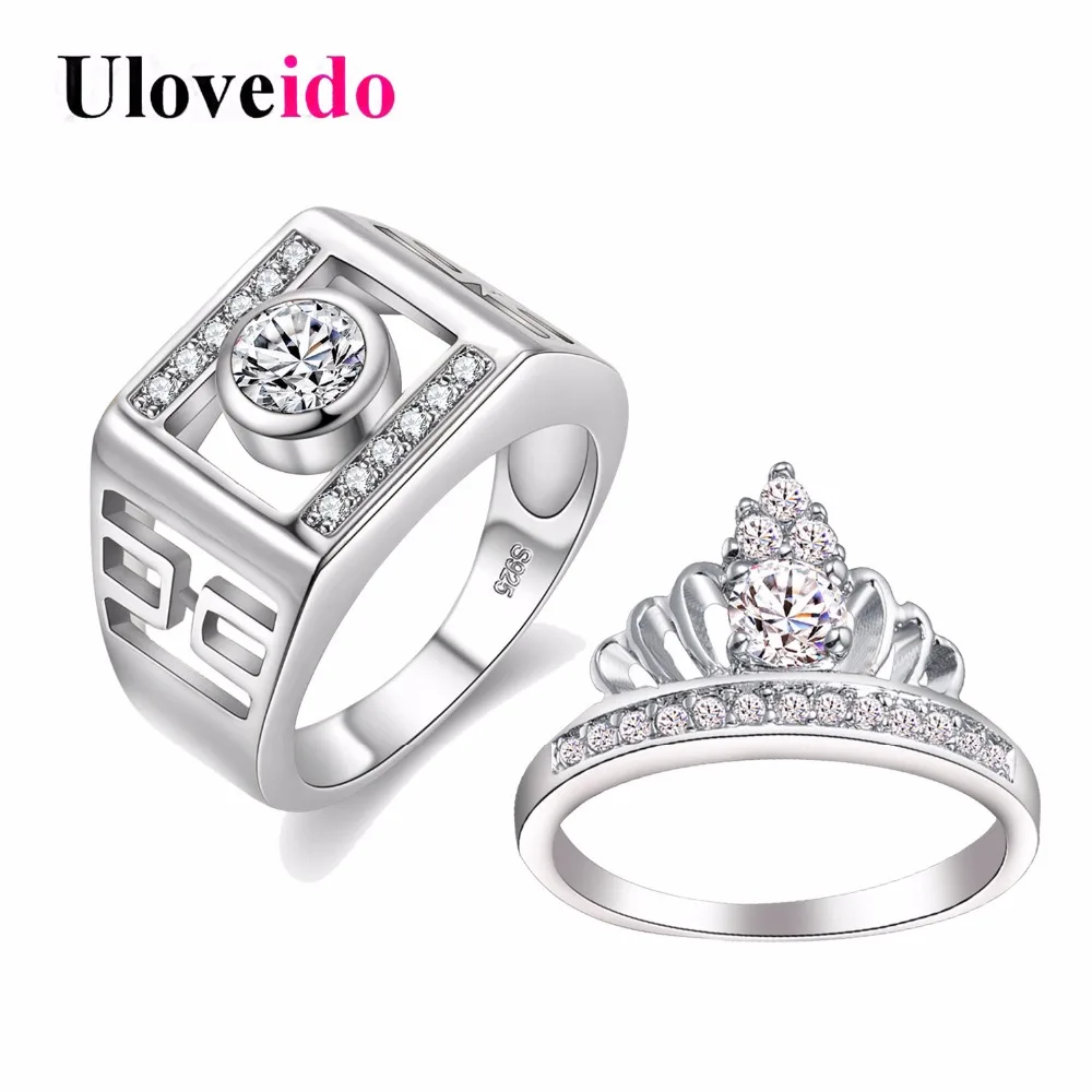 Aliexpress.com : Buy 50% off 2 PCs Wholesale Love Crown Ring for Men ...