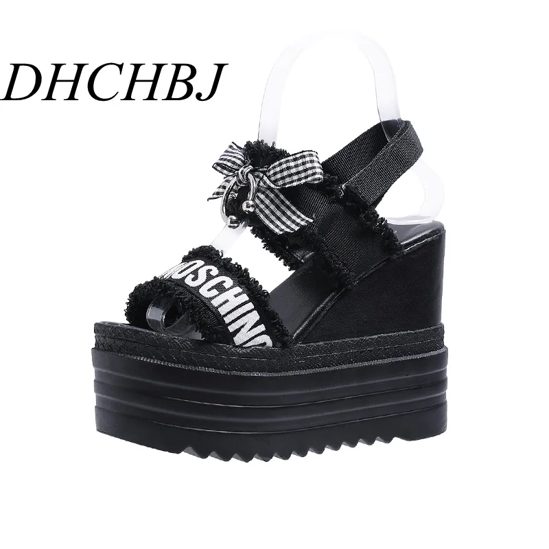 

Chunky Platform Wedge Women Sandals Summer Beach Open Toe Woman Sandalias Breathable Thick Sole Mujer Casual Footwear
