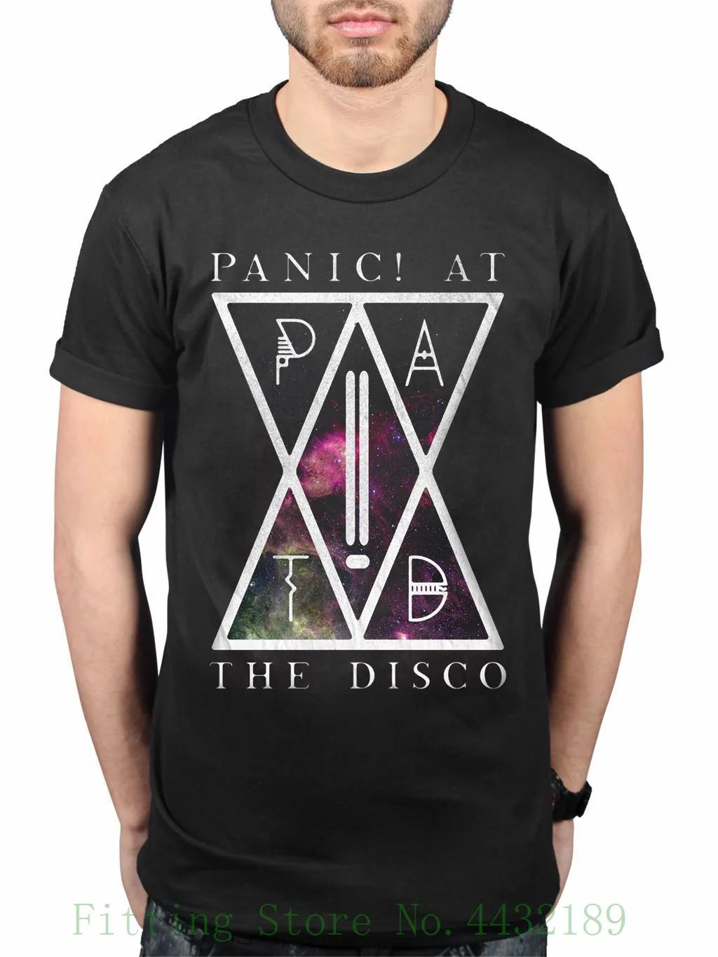 

Official Panic At The Disco Patd T Shirt Disco Too Weird To Live Too Rare To Die 2019 Fashion Short