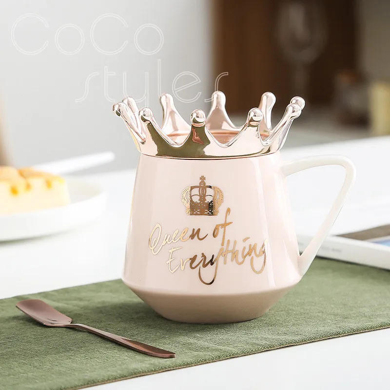 

Cocostyles InsFashion creative ceramic mugs with handle for modern home decor