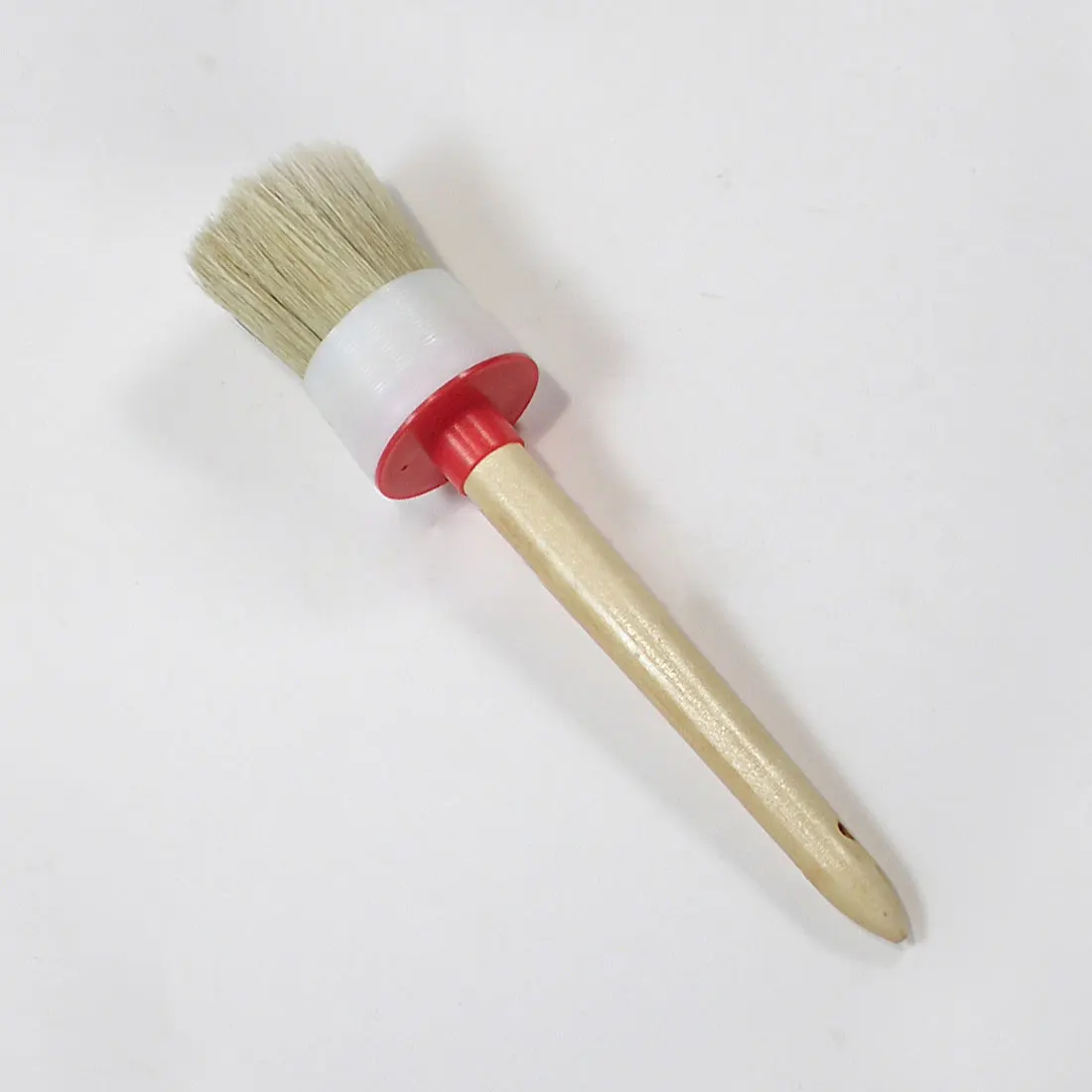 

Hot 5Pcs Soft Car SUV Detailing Wheel Wood Handle Brushes for Cleaning Dash Trim Seats Handy Washable Car Cleaning Tool