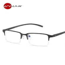 UVLAIK очки из алюминиево-магниевого сплава, оправа для мужчин и женщин, антибликовые очки, прозрачные очки, деловые очки, зеркальные оправы