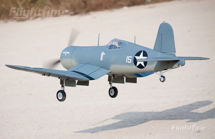 Flightline F4U-1D Corsair "Bubble Top" и F4U-1A Corsair "Birdcage" 1600 мм(6") Размах крыльев-RC пропеллер самолет PNP