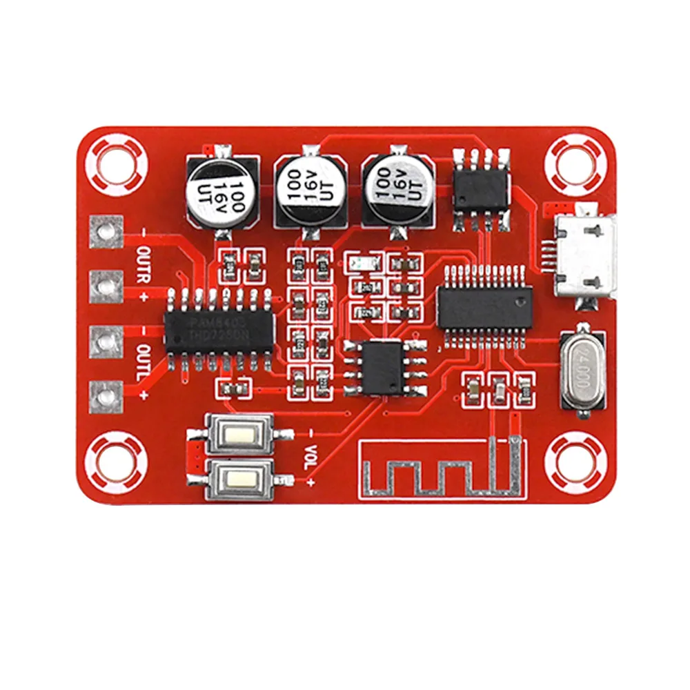 AIYIMA 2*5 Вт Bluetooth усилитель аудиоплата стерео декодер 4 2 ресивер без потери качества