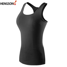 Быстросохнущий жилет для фитнеса женские топы Camisole летние спортивные топы без рукавов u-образный воротник облегающий топ на бретелях футболка для йоги и фитнеса