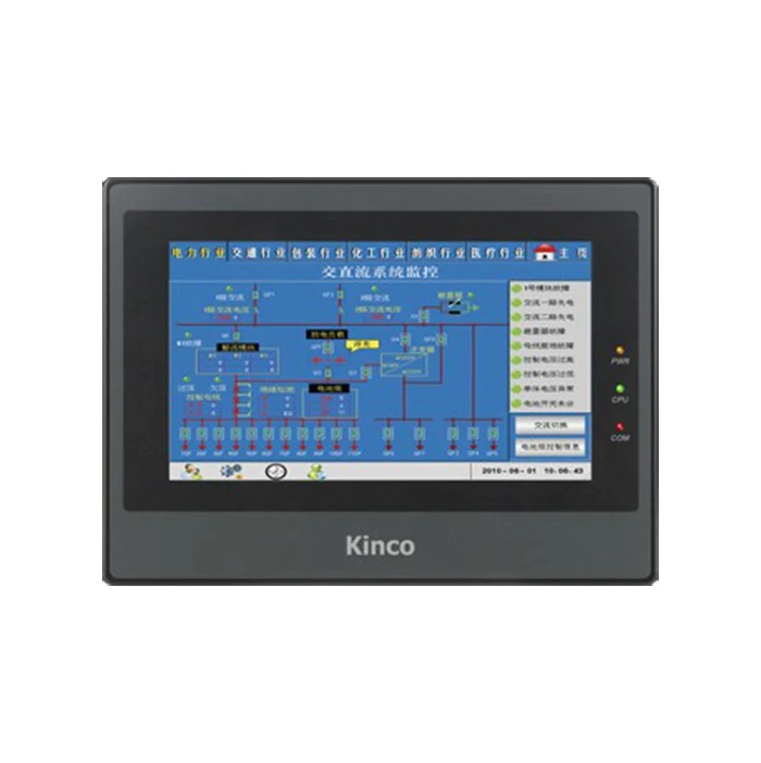 MT4414TE-CAN: 7 дюймов Kinco HMI сенсорный экран панели MT4414TE-CAN Ethernet с Кабель для программирования и программного обеспечения, Высочайшее качество, быстрая