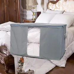 Складные большие постельные принадлежности сумка для хранения Органайзер для подушки одежда одеяло постельное белье одеяло под кровать