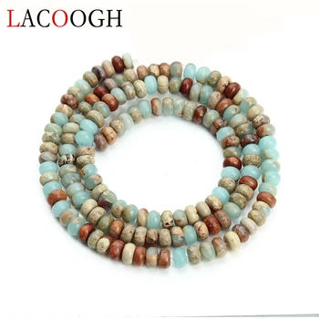 

Wholesale Ethnic 1 strand 4 6 8mm Snake Skin Natural Stone Round Loose Spacer Beads Fit DIY Jewelry Necklace Bracelets Findings