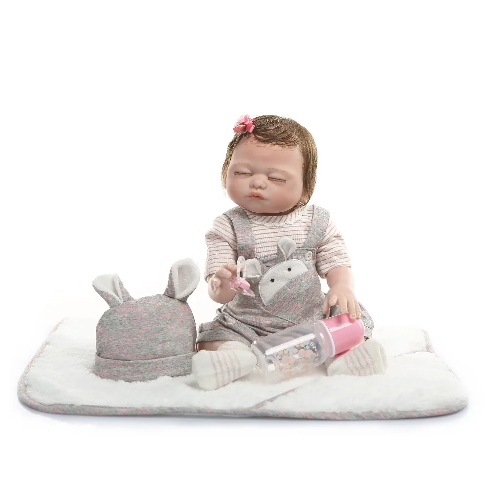 49 см силиконовый reborn baby doll twins мальчик и девочка bebes ручная краска красная кожа