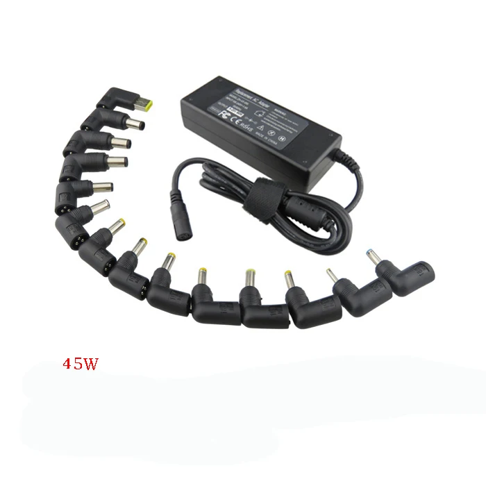 45W 14 Tip Adjustable Output Voltage Universal Power Charger Charging