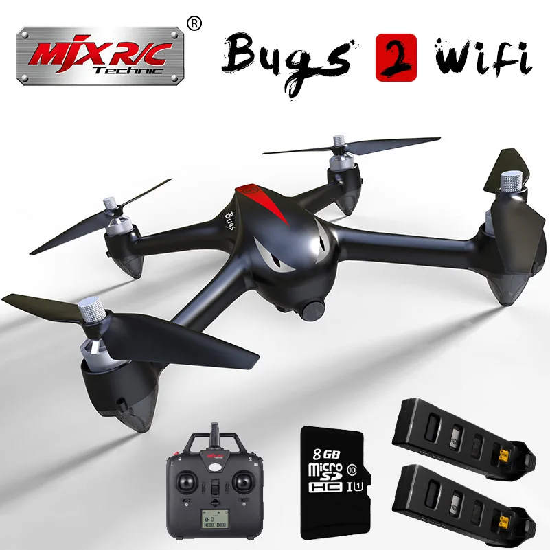 MJX B2W Bugs 2 1080P HD Camera gps Brushless RC Quadcopter font b Drone b font