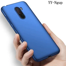 

poco f1 Phone Case on Xiaomi Pocophone F1 Cover Ultra-thin Matte plastic Case for Funda Xiaomi pocophone f1 Xiomi Case Carcasa
