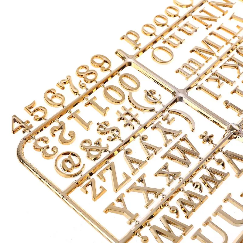 Caracteres para Placa de Letra de Feltro Peças para Placa de Carta Números de 250 Mutável Mod. 205662 5 High Quality Material escolar e de escritório