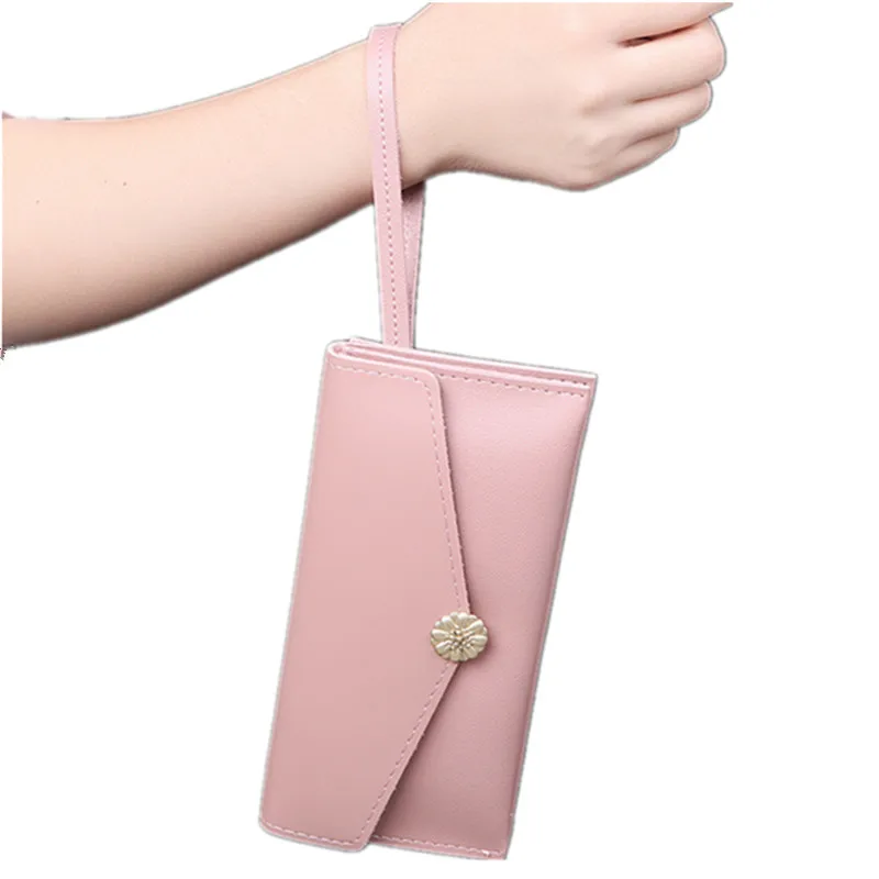 

Wild multifunction Designer Wristlet Clutch Wallet Female Many Departments Women Wallet Cell Phone Pocket Card Wallet Coin Purse