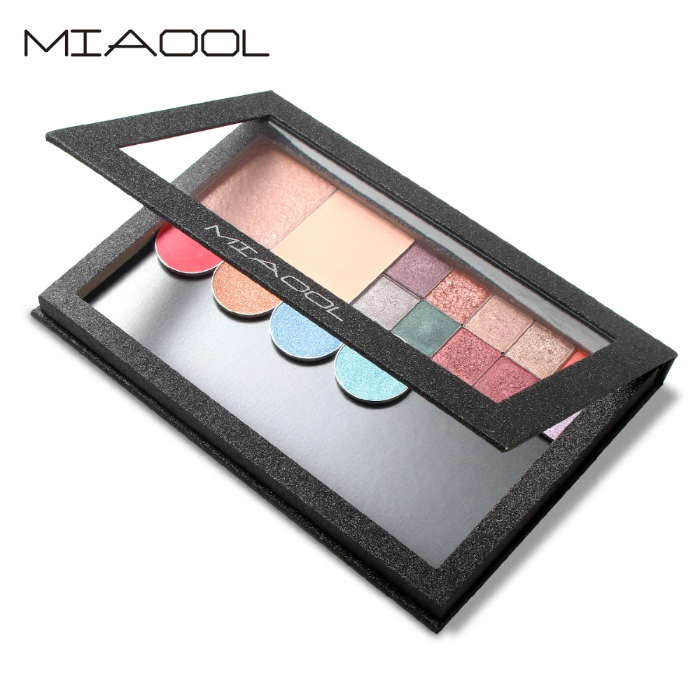 

Empty Magnetic Large Palette Makeup Black Eyeshadow Concealer Blush Make UP Maquiagem Professional Cosmetic Makeup Storage