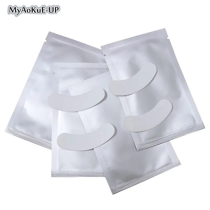 

Silicone Thin Eye Patches For Eyelash Extension 50 packs Under Eye Pad Transparent film Extension Paper Patches Eye Pad