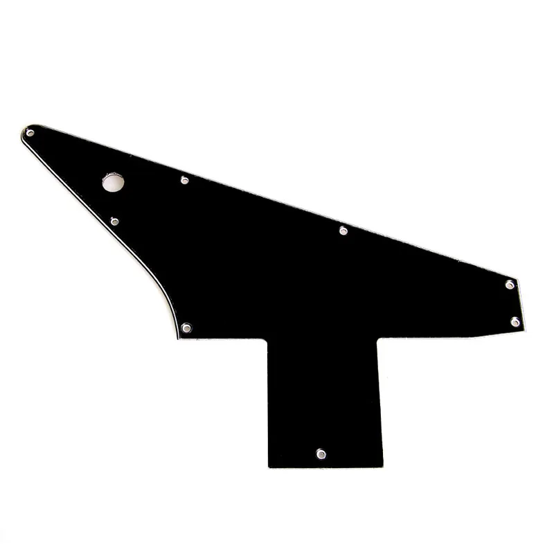 1 шт. 3Ply Guitar pick guard pick Guard для Gibson Explorer 76 Reissue части черный