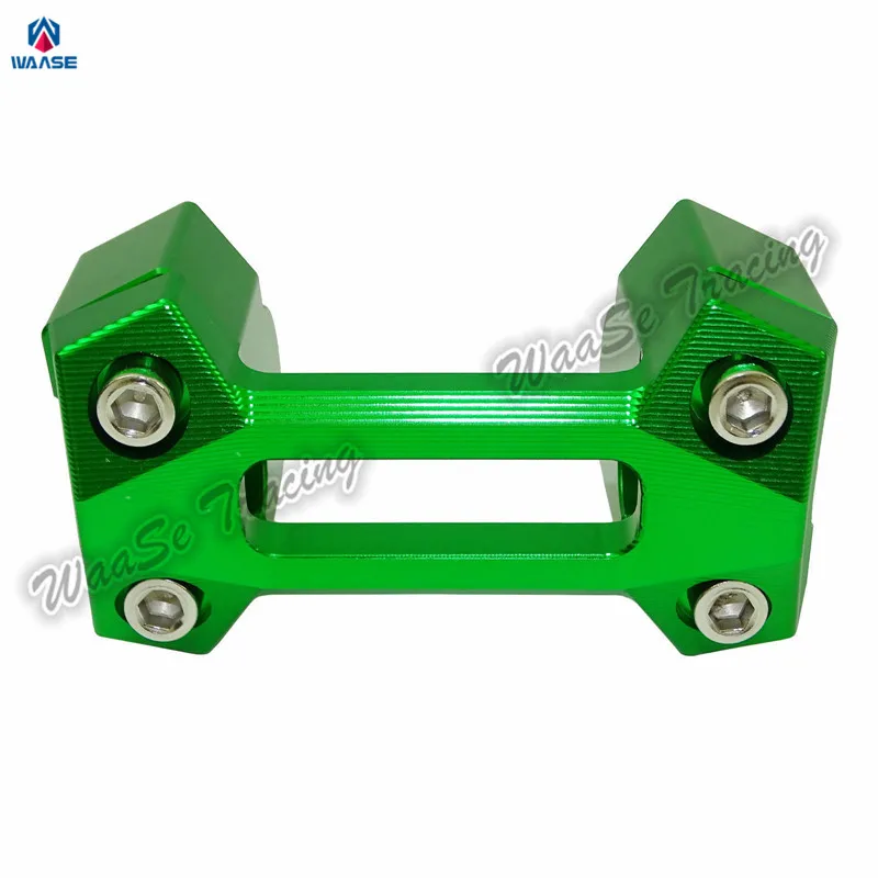 Waase Ручка Руля стержень стойка зажим комплект для Kawasaki Z250 Z300 Z800|handlebar kawasaki|kawasaki