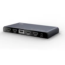 New HDMI 2.0 HDMI Splitter 1×4 4Kx2K@60Hz HD Splitter Distributer support HDCP 2.2 3D for DVD HDTV With Power Adapter
