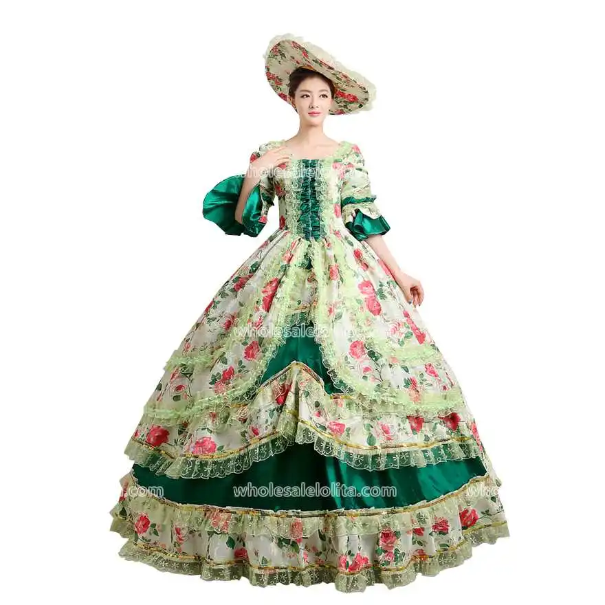 Hot Donne del Vestito di Stile Rococò Lolita Dress Vittoriano Abiti|dresses  orange|dresses made of chocolatedress up princess dress - AliExpress