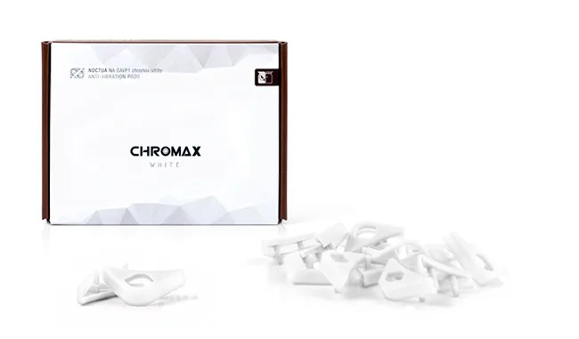 Noctua NA-SAVP1 Chromax антивибрационное Крепление вентилятора набор-16 шт охлаждающий вентилятор компьютерные корпуса башенные вентиляторы антивибрационные прокладки