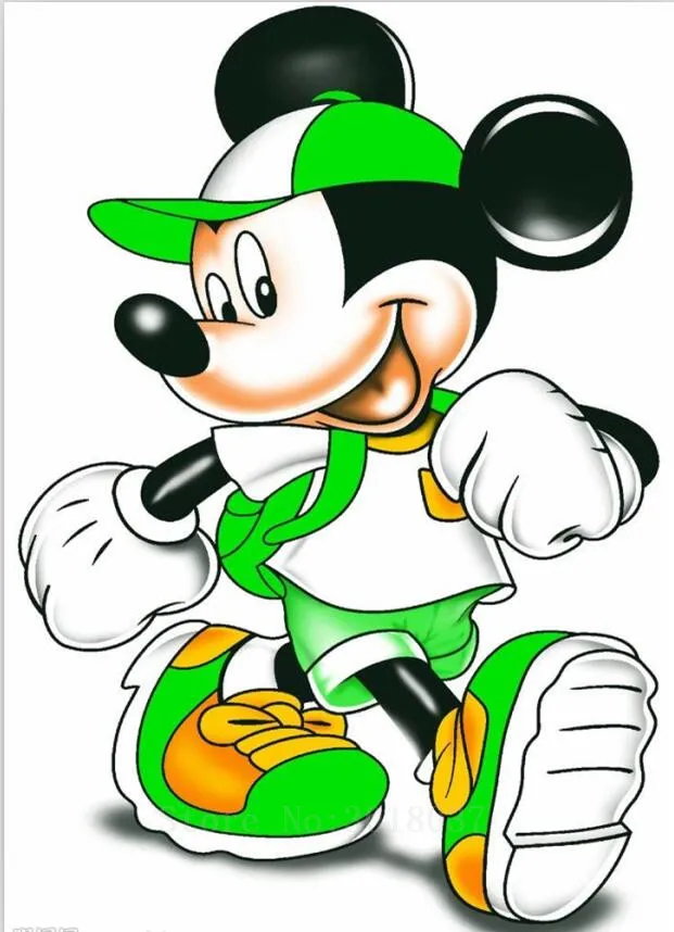 

Diamond Mosaic Diy Diamond Embroidery Mickey Mouse To School Diamond Painting Cross Stitch Floral Rhinestone Decoration Stickers