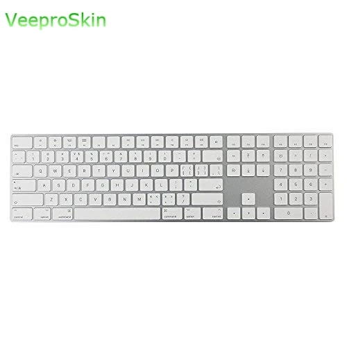 Прозрачная для Apple Magic Keyboard G6 A1843 iMac настольная раскладка США силиконовый чехол для клавиатуры - Цвет: A1843 keyboard cover