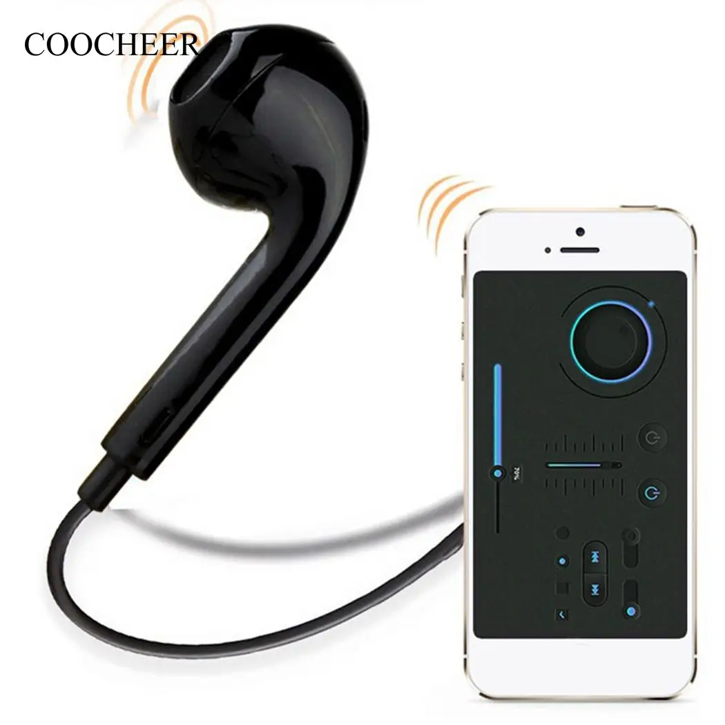COOCHEER Bluetooth беспроводная гарнитура для занятий спортом стерео общие наушники