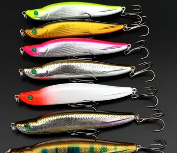 

9cm 16g fish shape fake fish peicil for lure fishing total 70 pcs