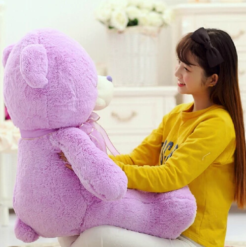 60 см фиолетовый Лавандовый Мишка Тедди подарок на день рождения мягкие животные