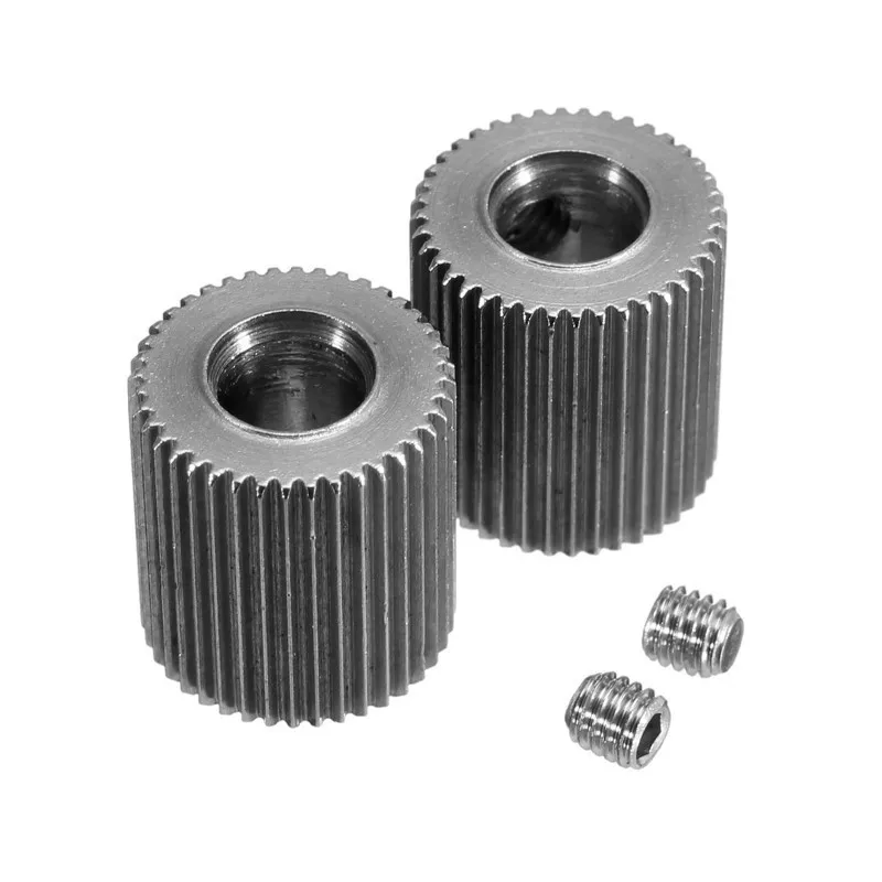 

2 pcs for Makerbot MK7 MK8 Extruder Driver Feeder Gear Wheel 40 Teeth 11mm Bore 5mm For Planet Reducer Extruder 3D Printer parts