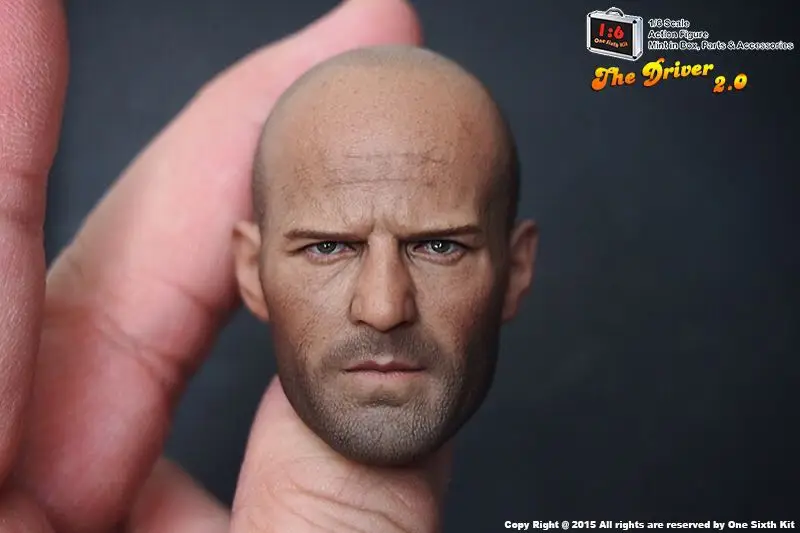 action figure head