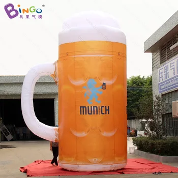 

5 mts/16.4feet giant inflatable beer glass for oktoberfest carnival dress party decoration - toy