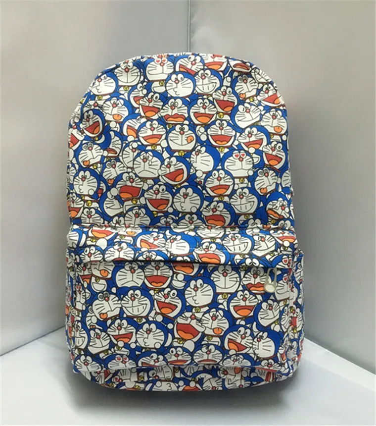 

2018 Sale School Bags For School ' Harajuku More La A Dream Fatty Jingle Doraemon Canvas Backpack Shoulders Students In English