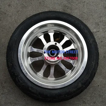 

10 inch Scooter wheels 70/65-6.5 Tubeless Wheel Tires Vacuum Tyre with alloy rim for Electric Scooter Accessory 10x3.0-6.5 tire