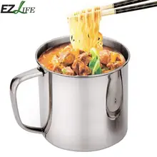 8.5*7.8 см Нержавеющая сталь чашку с чашкой крышку металлического серебра Цвет детская питьевая Чашки с крышкой Посуда для напитков гаджет