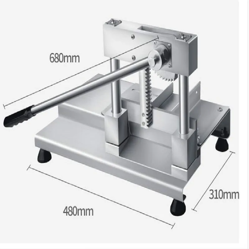 Ручная машина для распиловки костей коммерческая машина для резки кости замороженного мяса резак машина для резки ребер/рыбы/мяса/говядины
