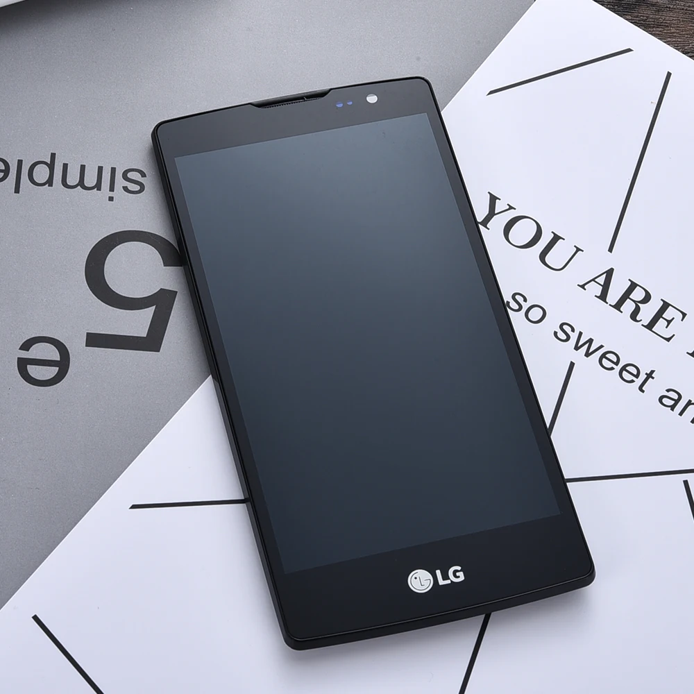 Сменный сенсорный ЖК экран 4 7 дюйма для LG Spirit H440 H442 H422 H440N C70 3G 4G LTE|Экраны мобильных