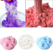 Красочный смешивание облачной слизи мягкий ароматизированный стресс дети глина дети игрушечная глина пластилиновые игрушки малыш дети ребенок