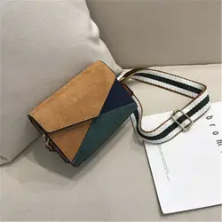 Маленькая женская сумка 2019 новая Корейская версия дикого плеча Мода Цвет Соответствующие личности небольшой квадратный мешок