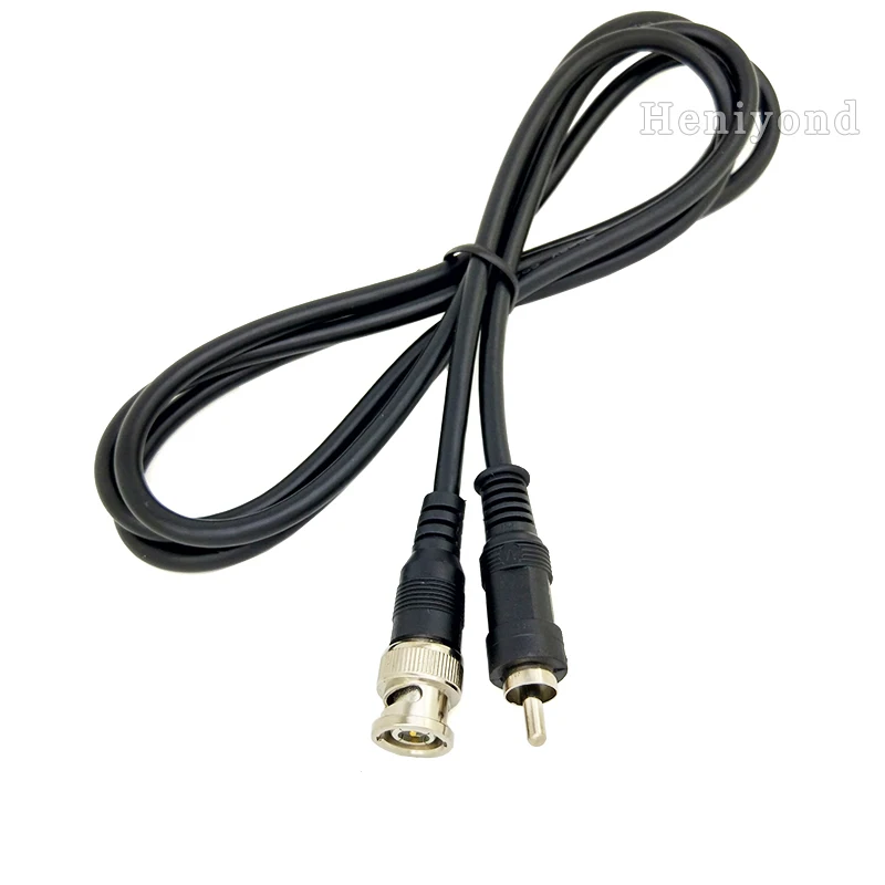 2 шт./лот Переходник BNC папа RCA разъем 75 3 коаксиальный кабель 4 9 фута|Коробки