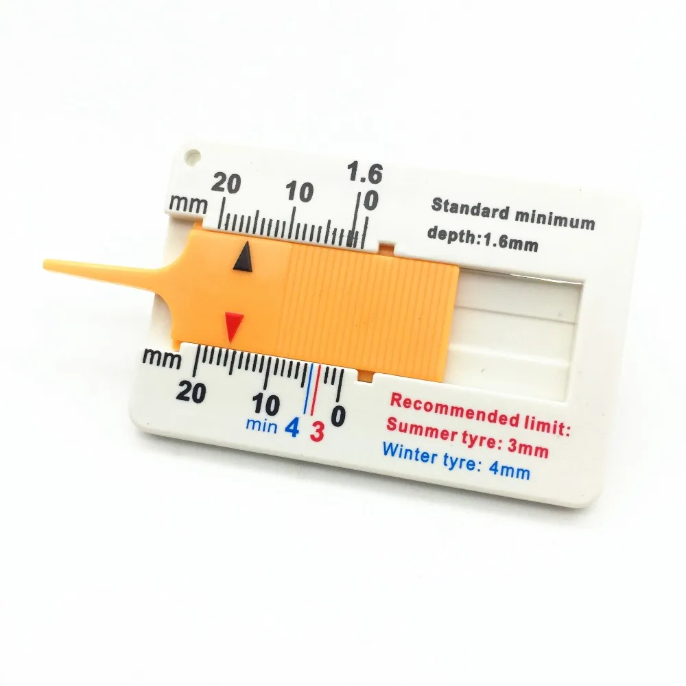 Plastic Tire Tread Depth Gauge 4