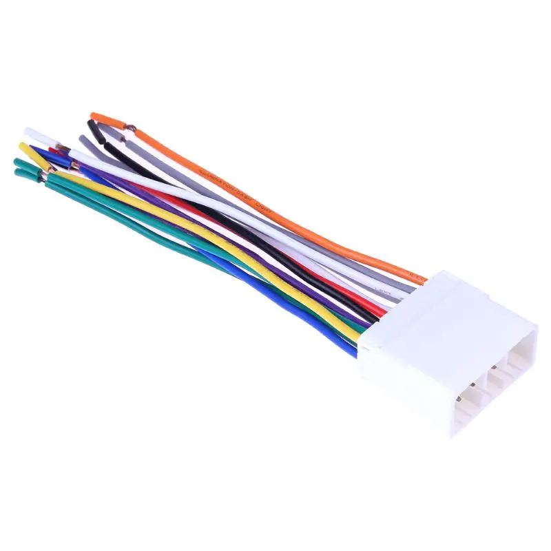 Vodool Stereo Cd Player Radio Wiring Harness 14pin Wire Adapter Plug For Subaru High Quality Car