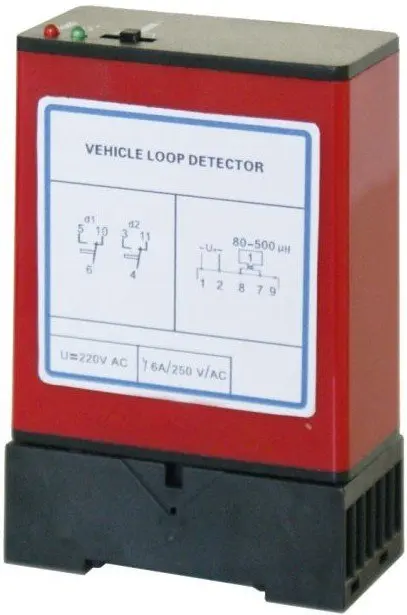 

Single Channel Loop Detector for parking access and traffic contorl