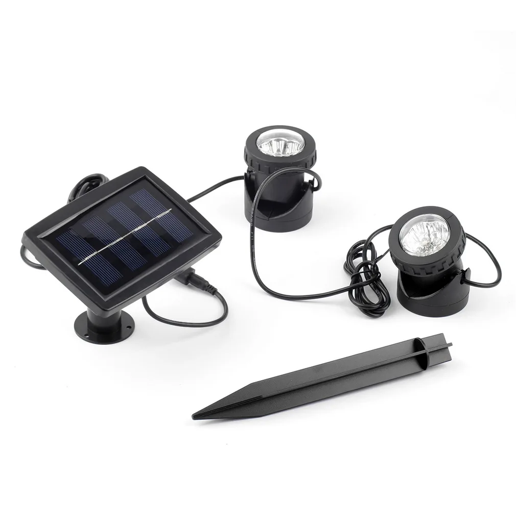 

Hot 12 LED Solar Powered Spotlight Waterproof Led Landscape Light Solar Outdoor Garden Landscape Path Lamp Worldwide