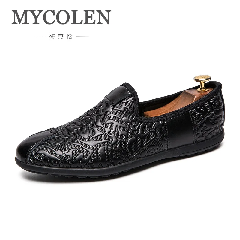 

MYCOLEN Mens Shoes Casual High Quality Men Flats Handmade Loafers Man Shoes Breathable Minimalist Design Zapatos Hombre